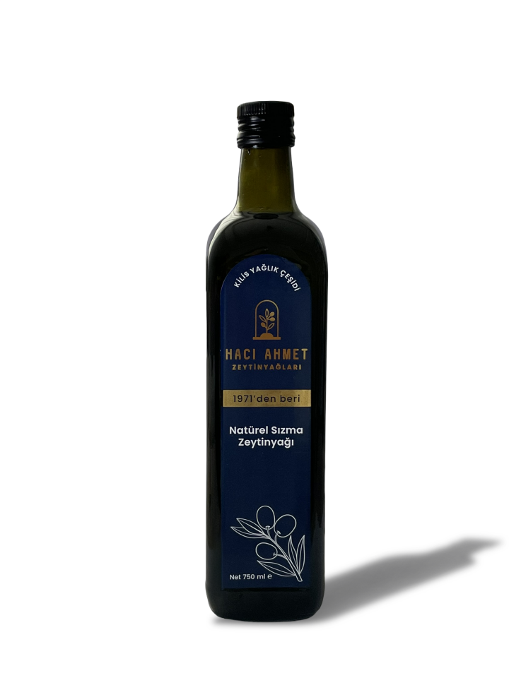 Natürel Sızma Saf Zeytinyağı - Klasik Cam Şişe 750ml